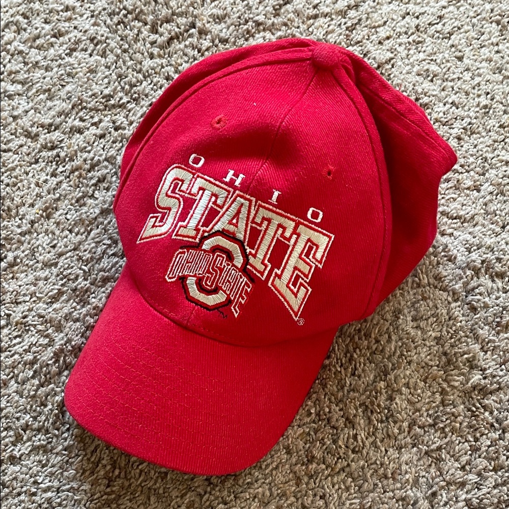 Ohio State Red Cap Reebok B176
